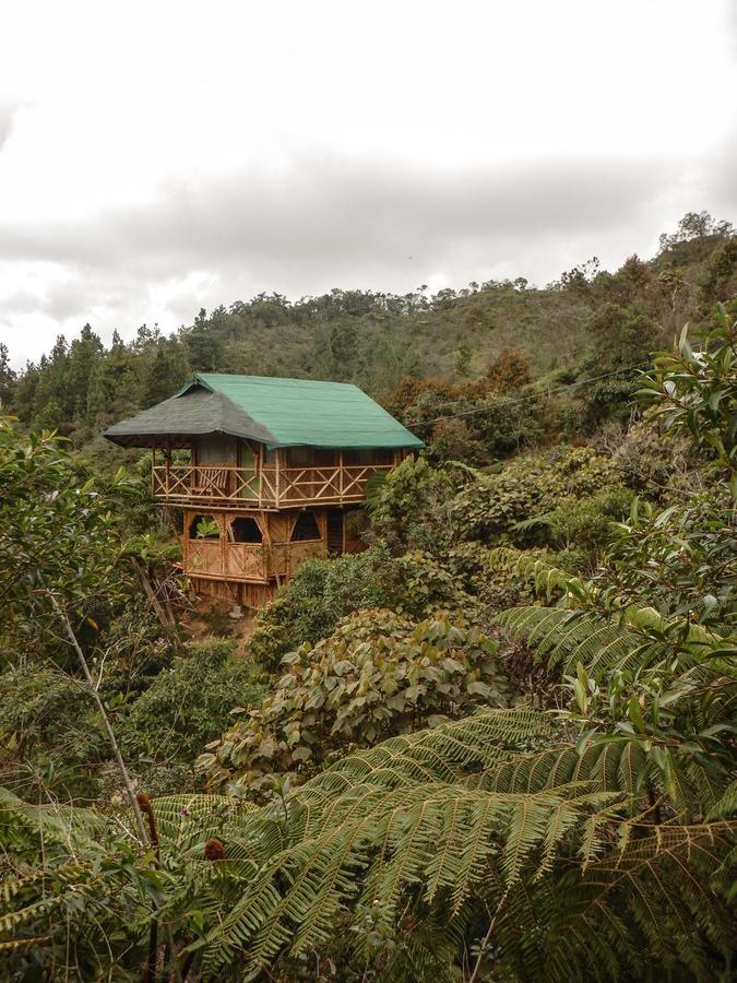Hotel Guatape Adrianas Bambu Extérieur photo